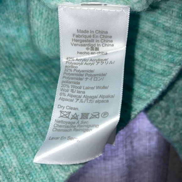 NWT Jcrew honeycomb puff sleeve sweater - Picture 10 of 10